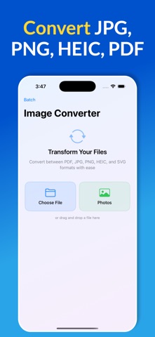 Image Converter: Convert Photo iPhone screenshot