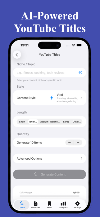 CreatorBoost AI -Content Ideas Screenshot 2 of 6