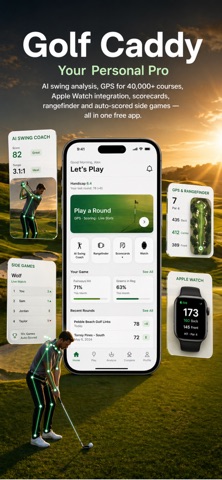 SwingLab: AI Golf Trainer screenshot