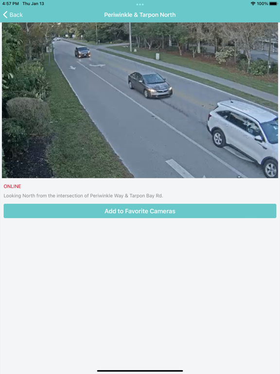 Screenshot #6 pour City of Sanibel Traffic Cams