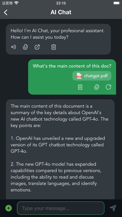 AI Chat - Grammary AI Keyboard screenshot-3