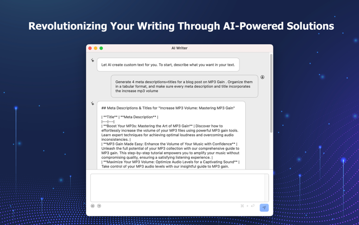 Easy AI Writer