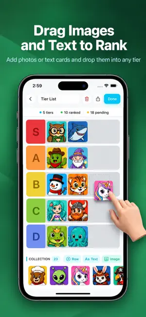 Tier List Maker - Ranking List screenshot 3