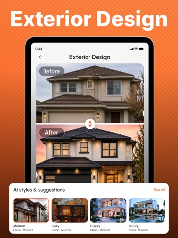 Interior Design, Home Planner iPad screenshot