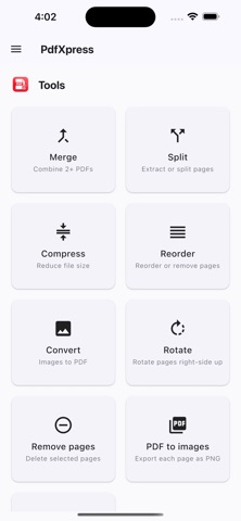 pdfxpress screenshot