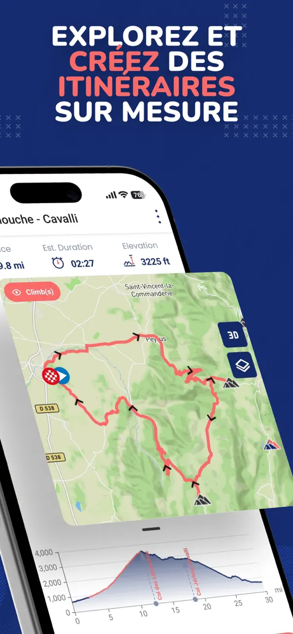 Screenshot #2 pour Compteur vélo - BikeCompanion
