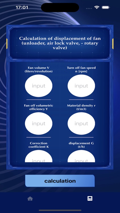 Motor calculation tool