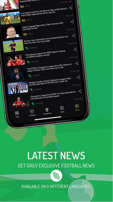 Footylight- Soccer Highlights Screenshot