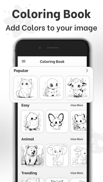 Coloring Book : Sketch & Paint Screenshot