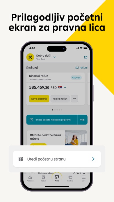 Moja mBanka Raiffeisen Screenshot