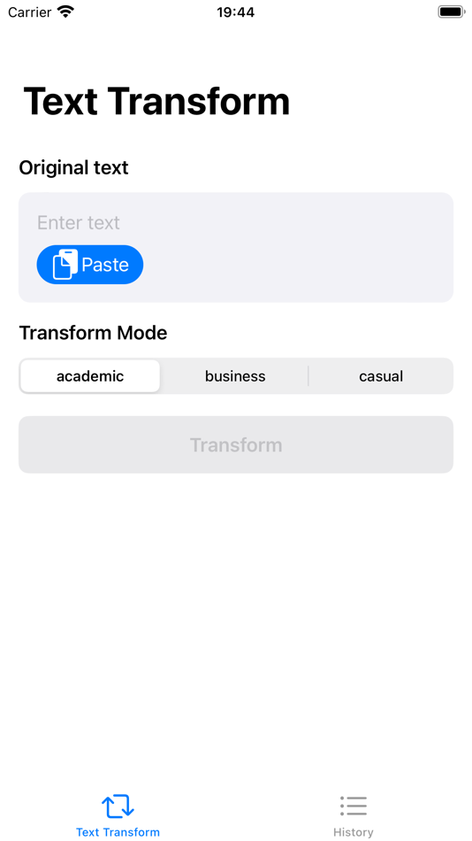 #3. TextTransform with AI (iOS) 由: Infinity Inc. (Apps)