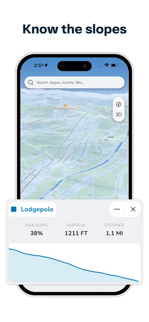 SkiMap - Ski Tracker & Maps screenshot 2