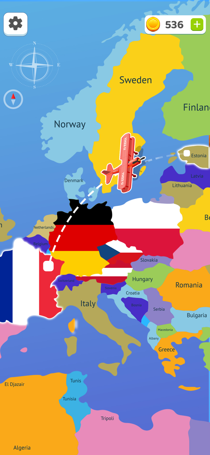 Paint Flag Color Match Puzzle