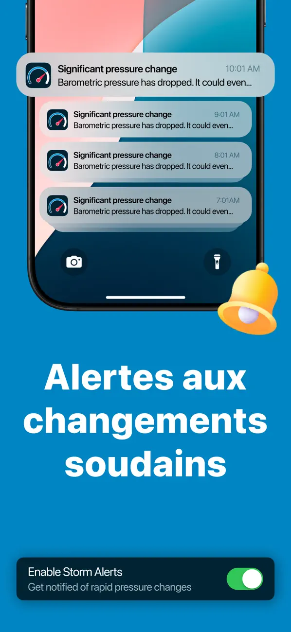 Screenshot #2 pour Baromètre & Altimètre Offline