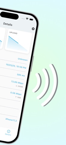 Wifi Speed Test - WiScan screenshot