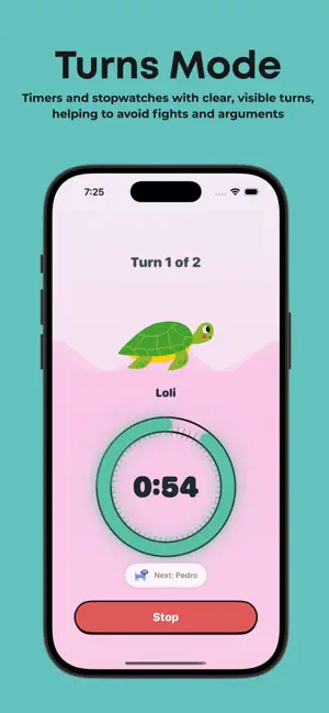 MyTurn · Timers screenshot 2