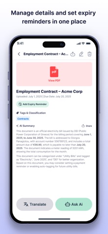DocuMe – AI Document Assistant Screenshot 3 of 6