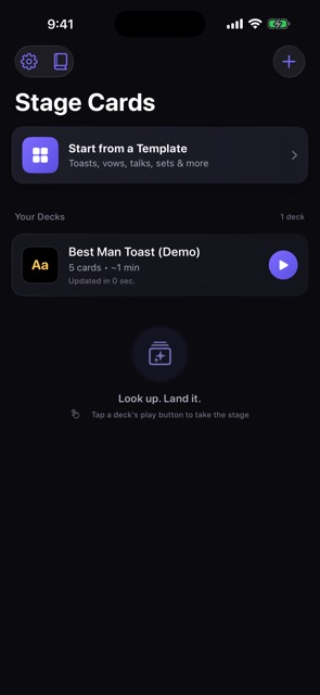 Stage Cards screenshot 1
