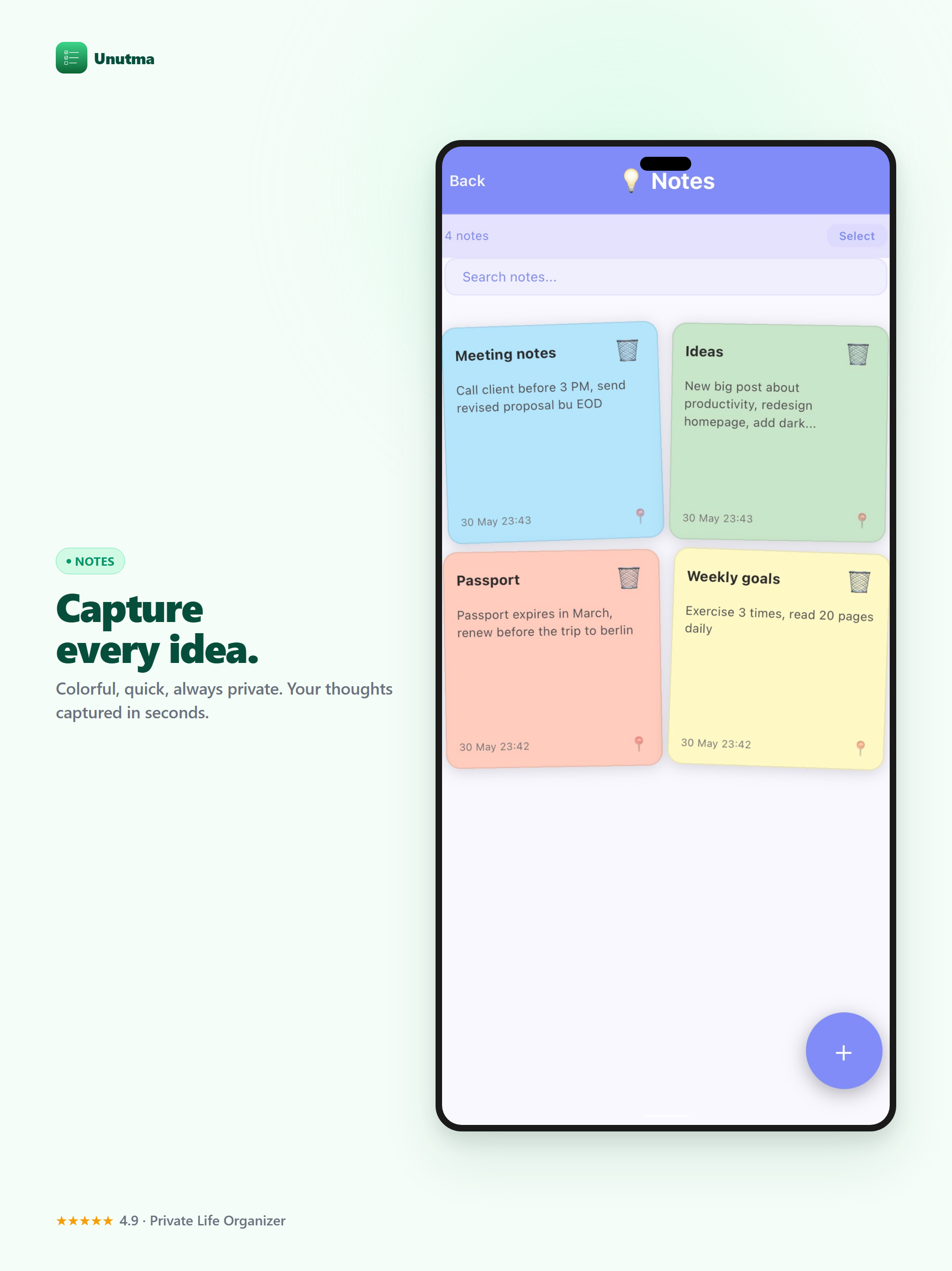 Unutma: Routine Planner
