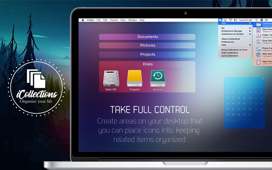 #1. iCollections (macOS) 由: Grzegorz Staszczyk