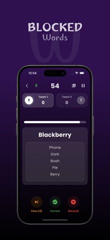 Blocked Words Game screenshot