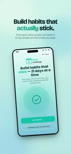 21 Days - Habit Building screenshot 1