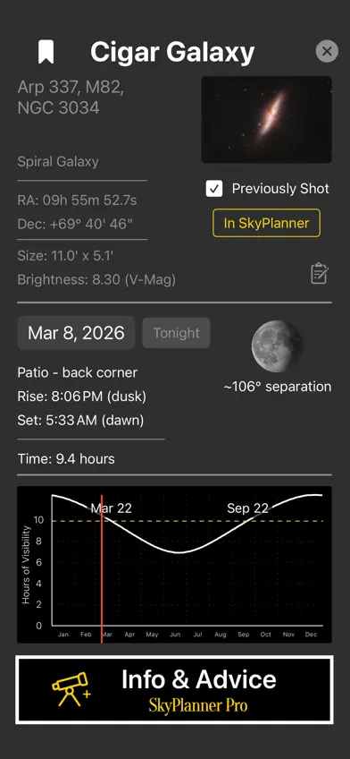 SkyPlanner screenshot 3