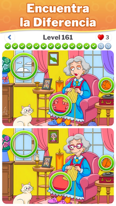 Juego de Encontrar Diferencia screenshot 1