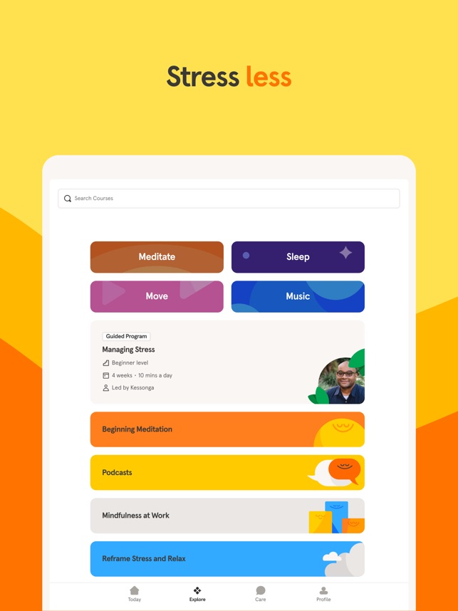 Screenshot of Headspace: Sleep & Meditation