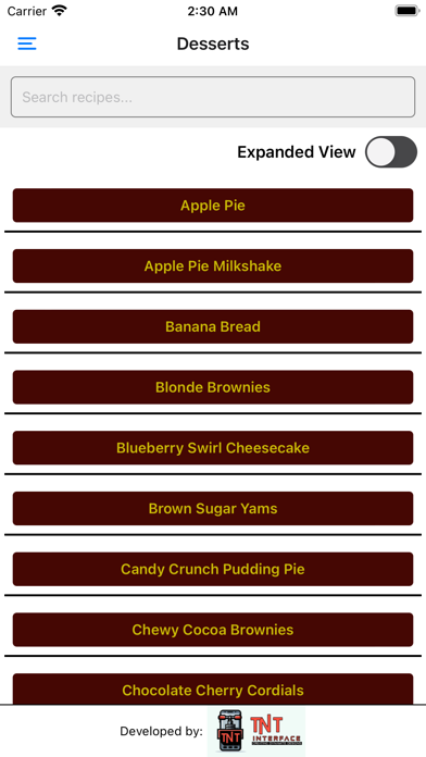 Let Them Cook! - Recipe App Screenshot