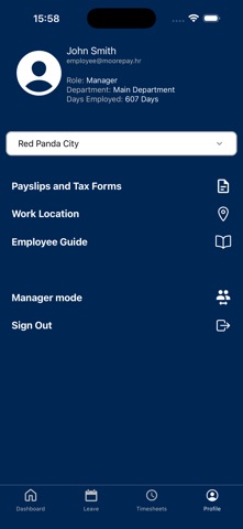 Moorepay Employee Screenshot 4 of 8