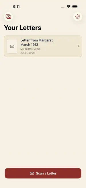 Heirloom: Old Letter Reader screenshot 4