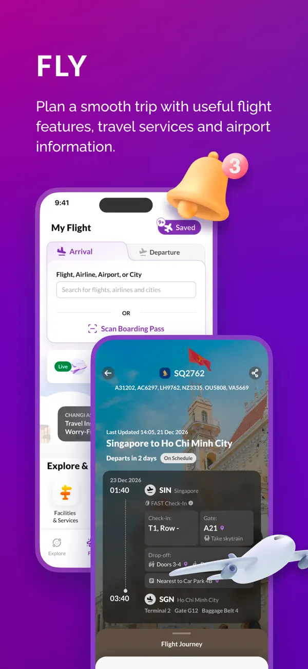 Screenshot #3 pour Changi App