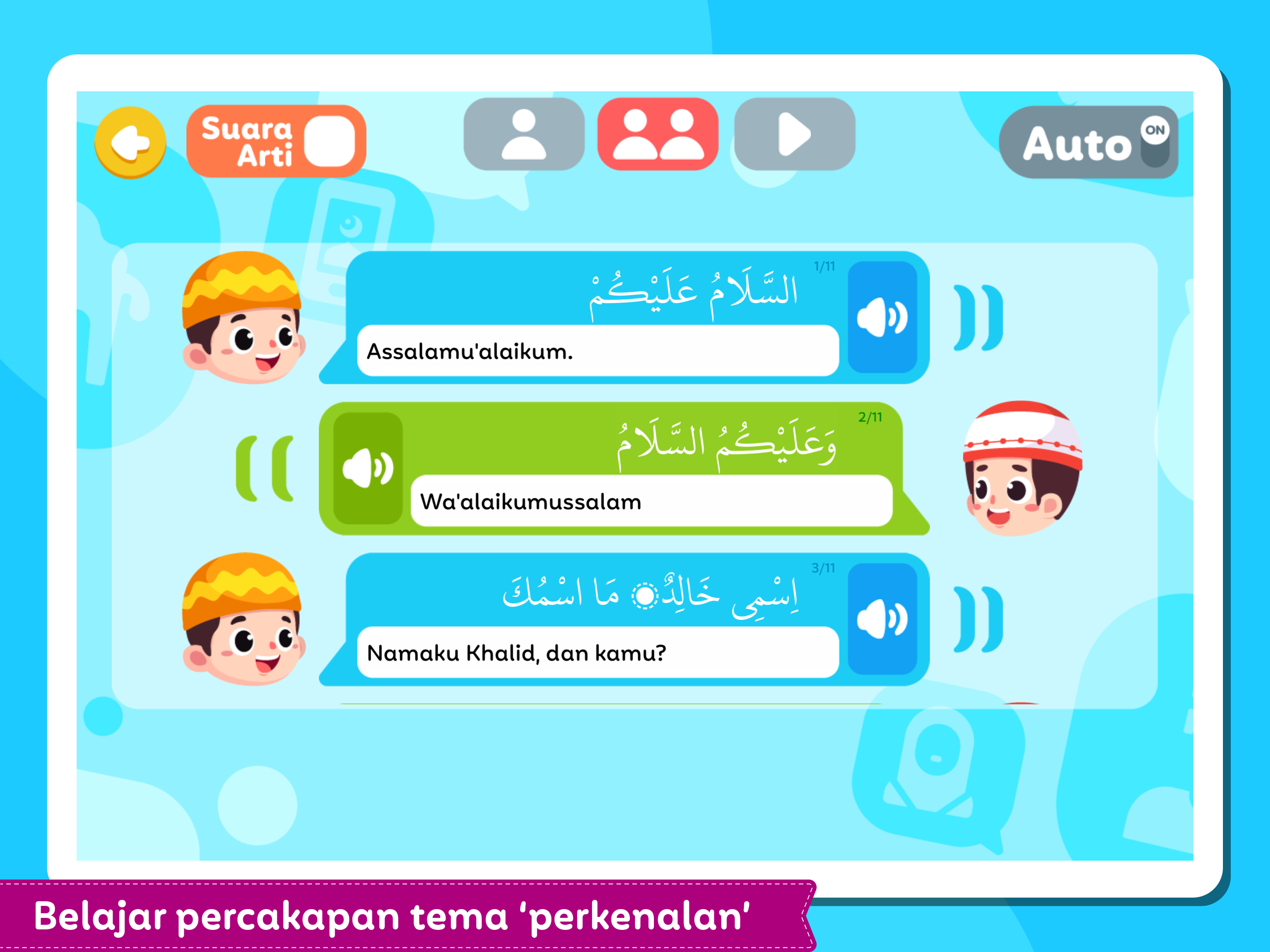 Secil Percakapan Arab