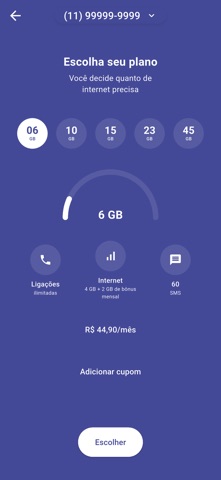 Manu Telecom iPhone screenshot