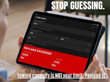 Tow Safe: Truck Payload Calc