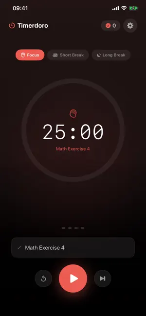 Timerdoro screenshot 1