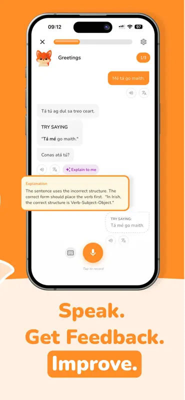 HeyRua - Irish Learning App screenshot 3 of 7