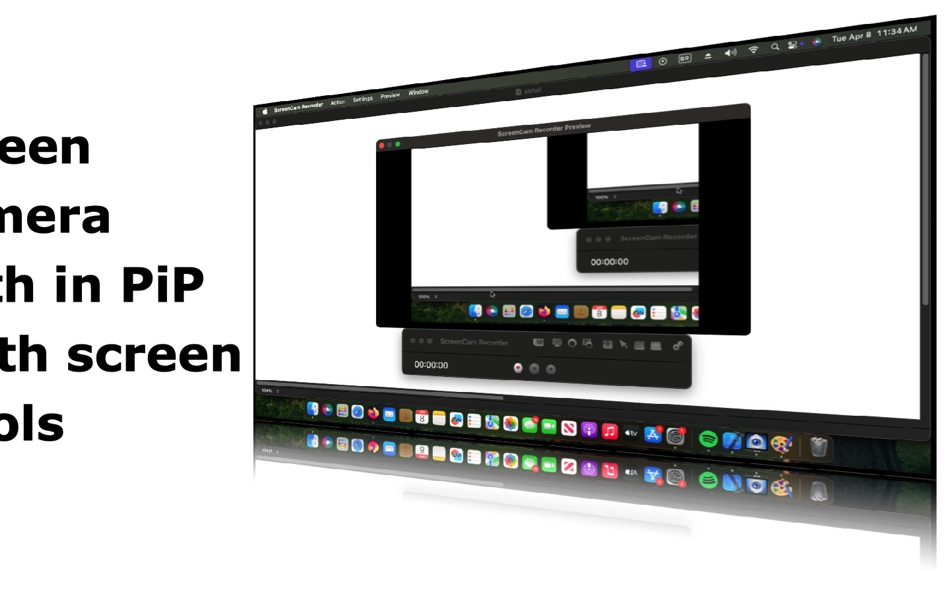 #2. Screen Recorder Pro Toolbar (macOS) 由: Alessandro Gimenes Ferri