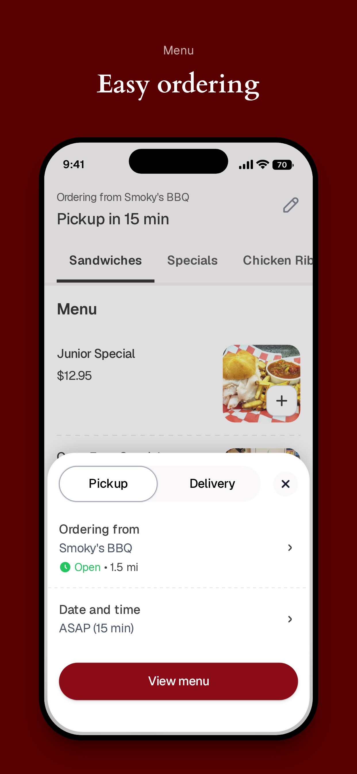 Screenshot 3 of Smoky's BBQ