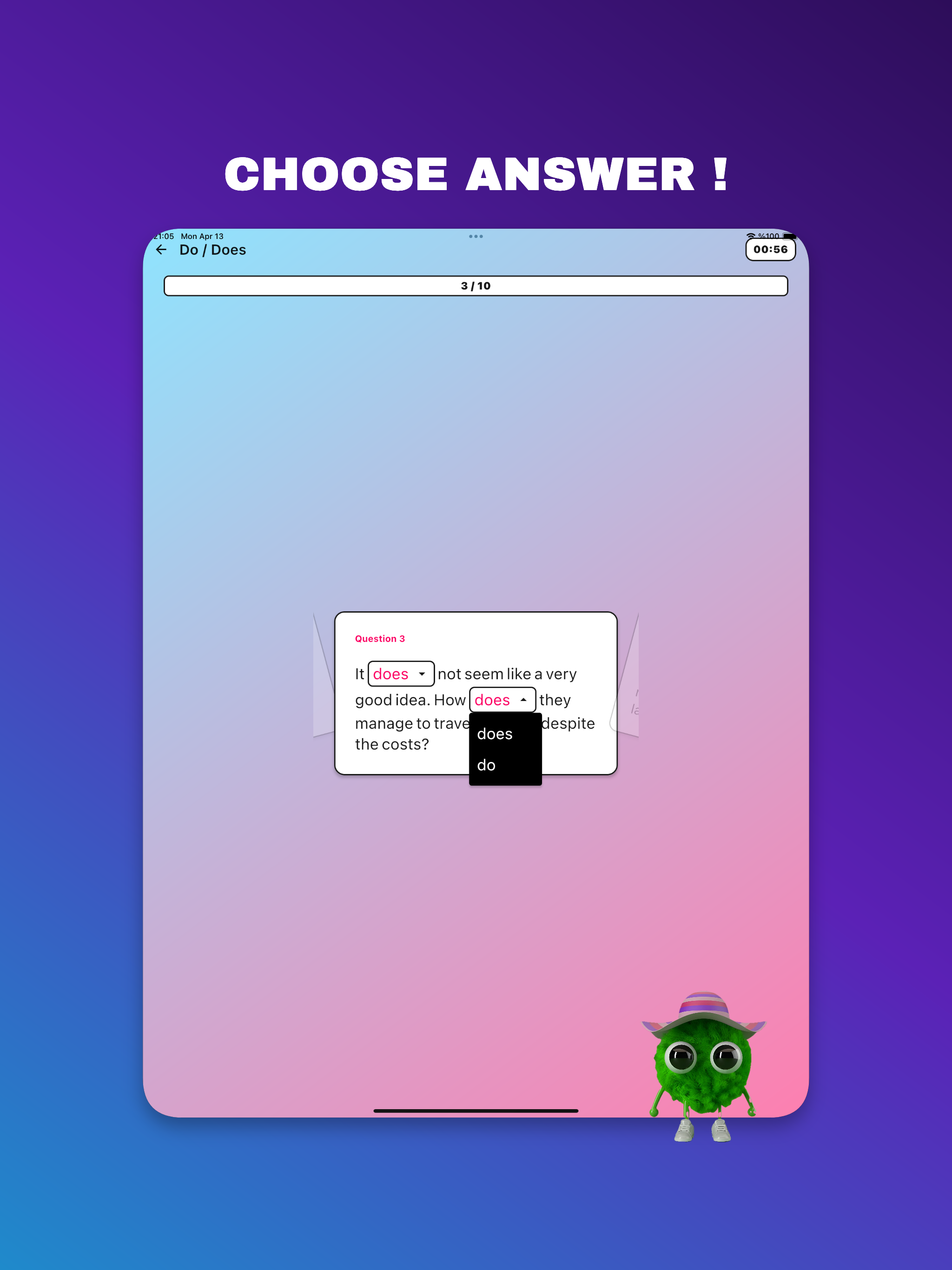 English Quiz with MiMi screenshot 7
