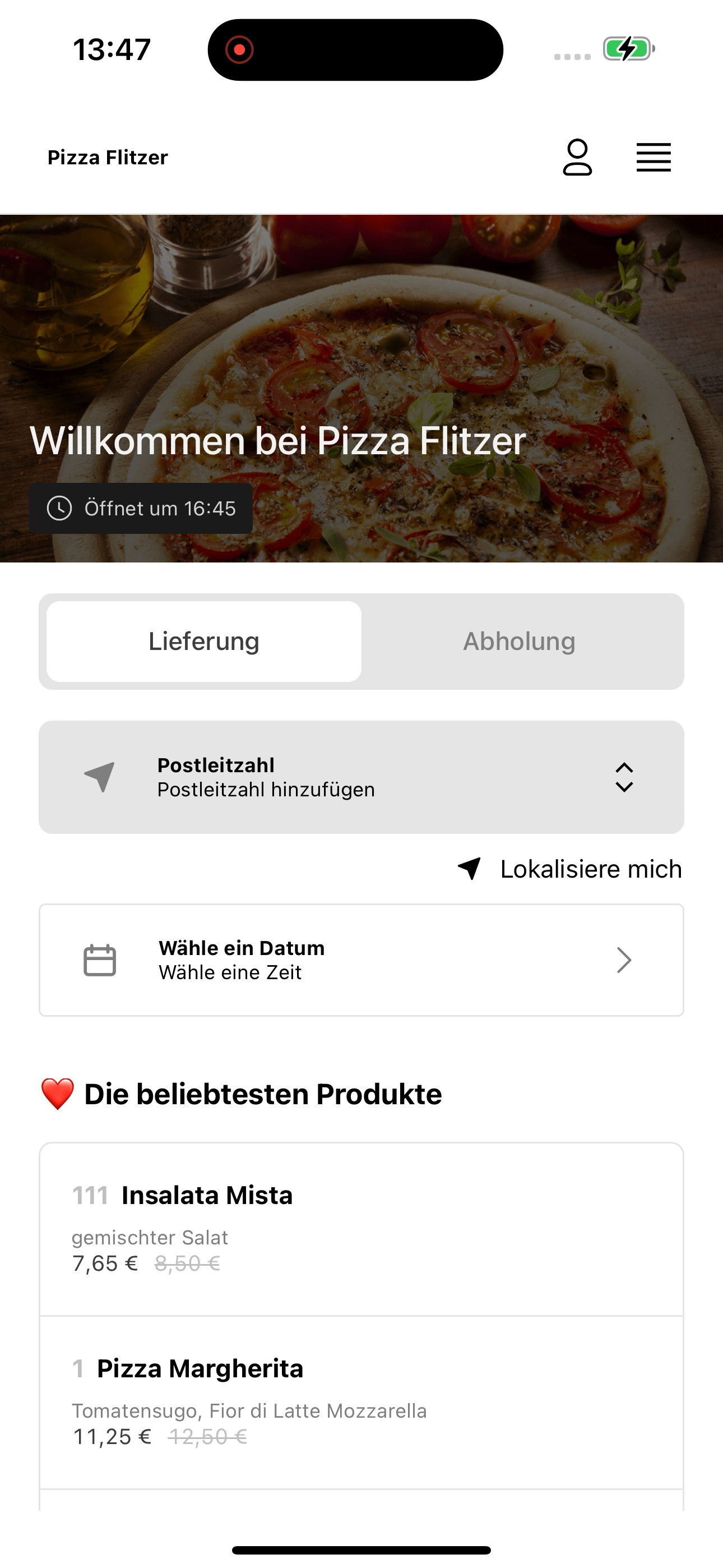 Pizza Flitzer Konstanz screenshot 6