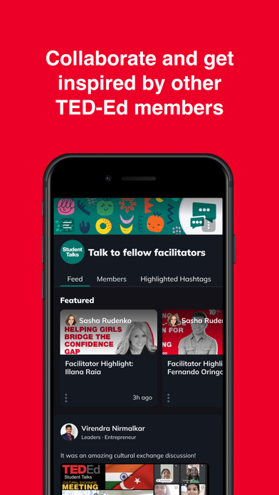 TED-Ed Community iPhone screenshot