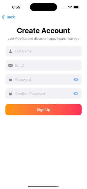 VibeOut - Happy Hour Finder screenshot 3
