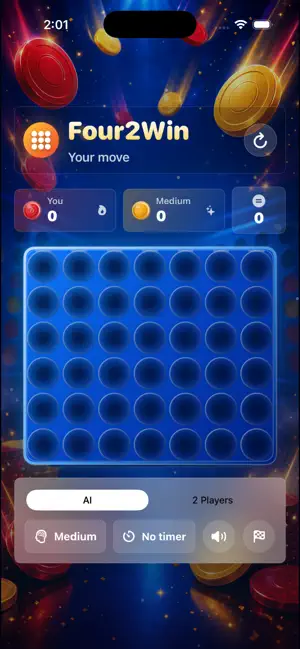 Four2Win Coin Drop screenshot 1