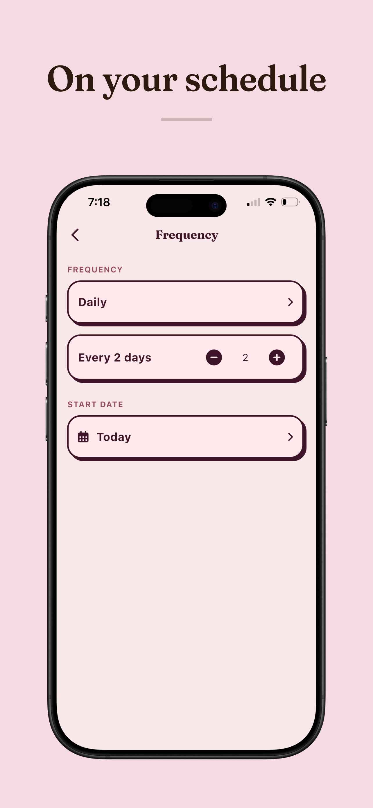 Rosy: Routine Tracker
