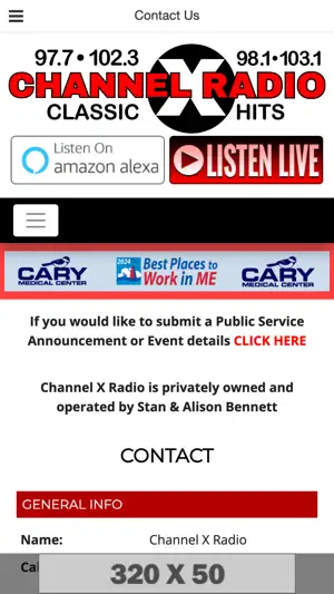 Channel X Radio screenshot 2