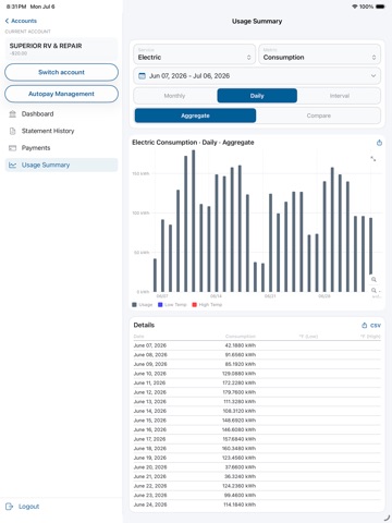 Albertville Municipal UB iPad screenshot