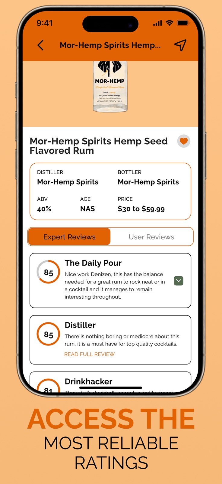 The Daily Pour iphone screenshot 2