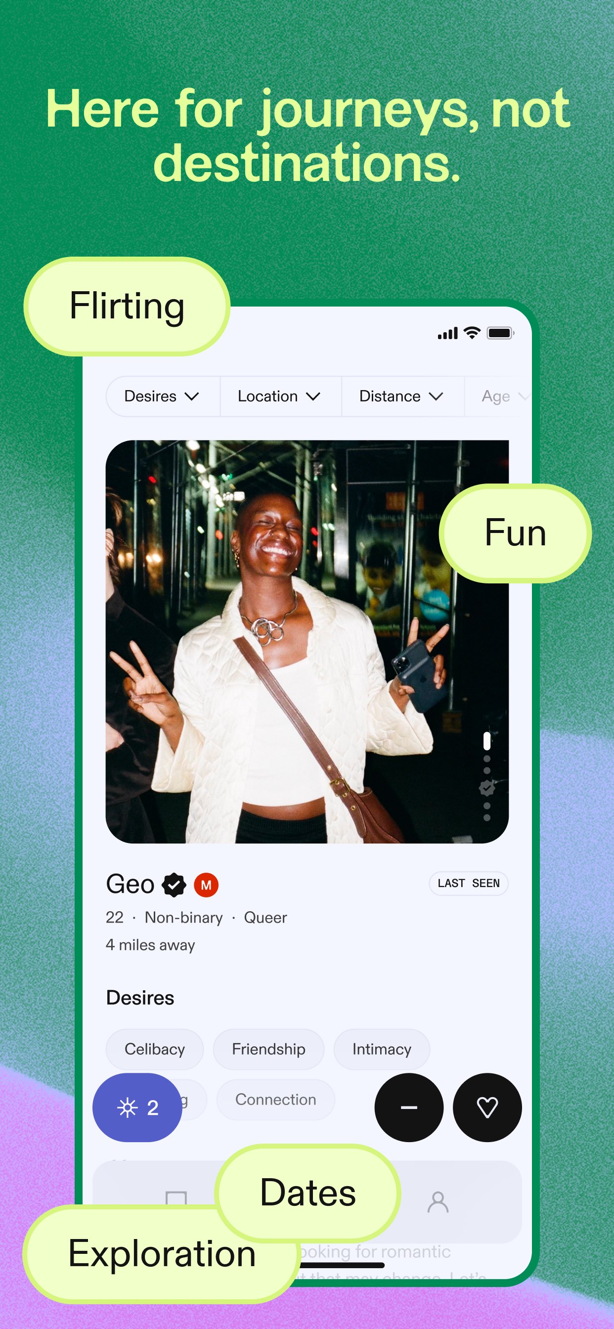 Feeld： Open-Minded Dating App 截图 4